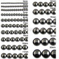 Wholesale 3mm Black Hematite Round Beads 16" * 10Strands/lot semi precious stone Loose Beads